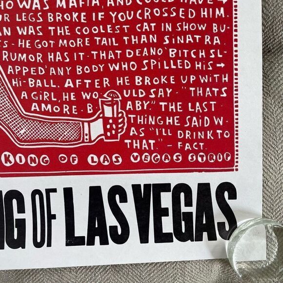 Art Archival Quality Print Dean Martin Rat Pack Wall Hanging Poster - Picture 3 of 7